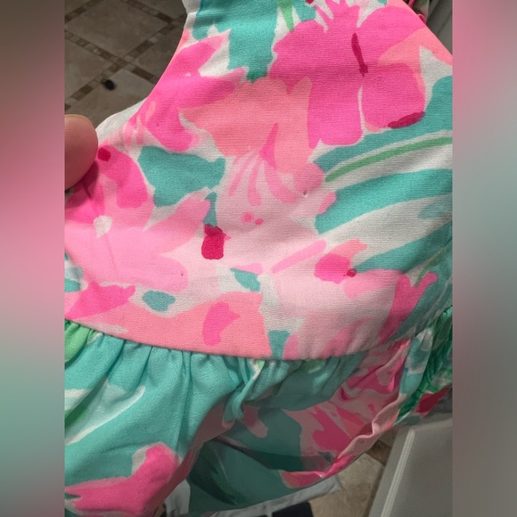 NWT Lilly Pulitzer Baby Britta Bubble Dress - Isn’t She Lovely - 18/24mo - Picture 5 of 5